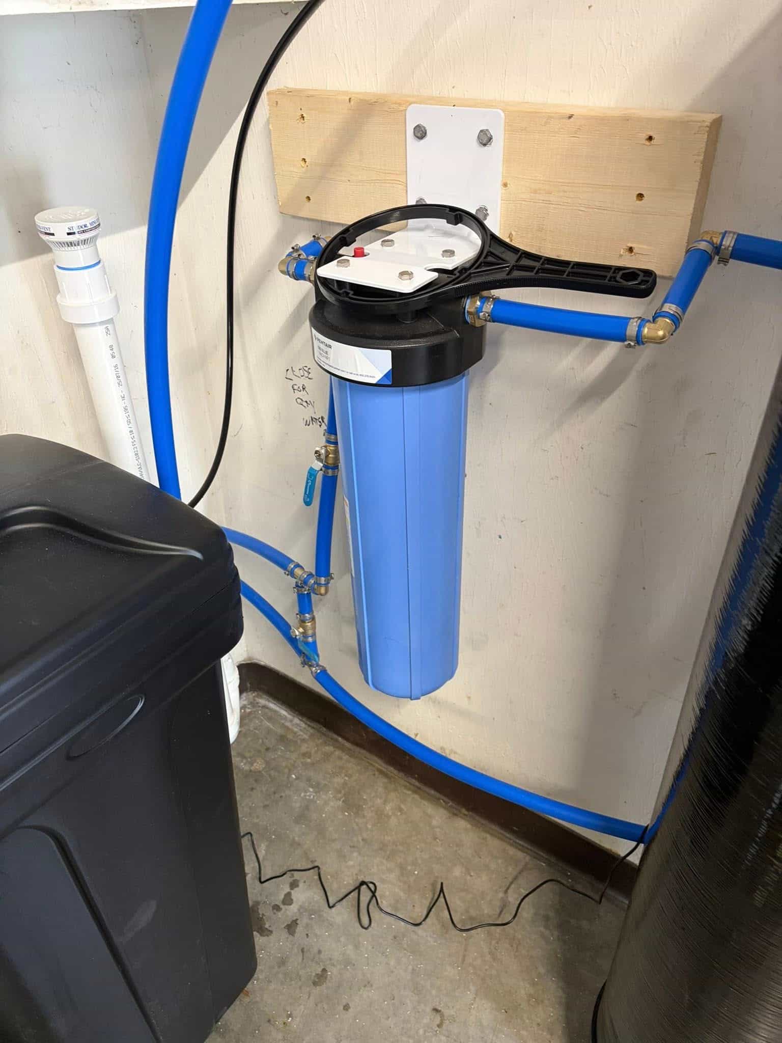 Water Softener Installation