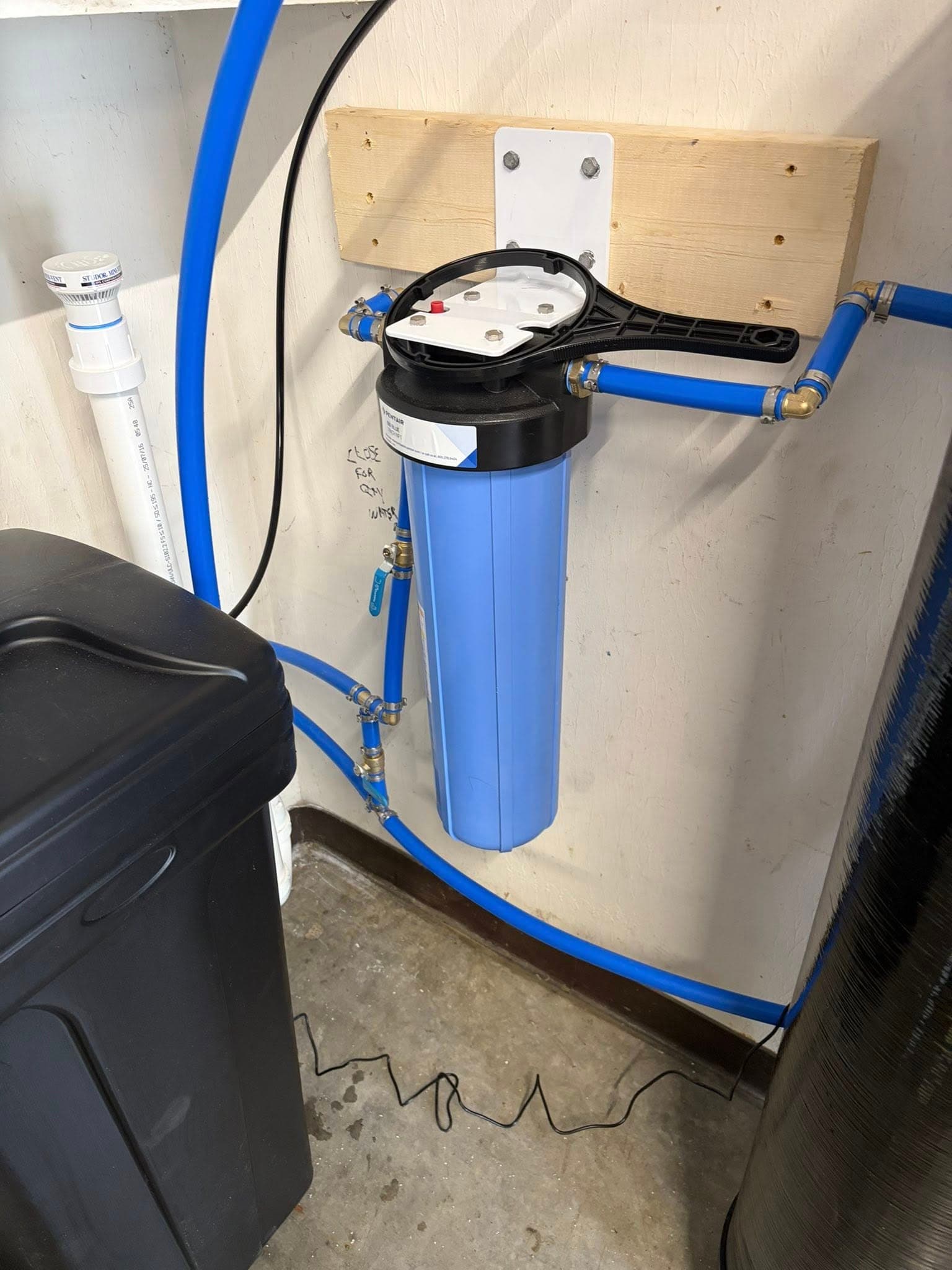 Water Softener Installation